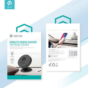 Devia Goblet magnetisk bilholder til smartphones - sort