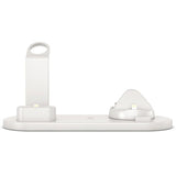 Docking Station med QI Trådløs Oplader UD15 - Hvid