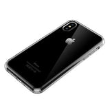 iPhone X / iPhone XS Drop Resistent Crystal TPU Cover - Gennemsigtig