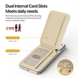 Dux Ducis Arch magnetisk MagSafe-kortholder med RFID - khaki