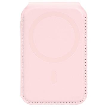 Dux Ducis Arch magnetisk MagSafe-kortholder med RFID - lyserød