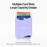 Dux Ducis Arch magnetisk MagSafe-kortholder med RFID - Lilla