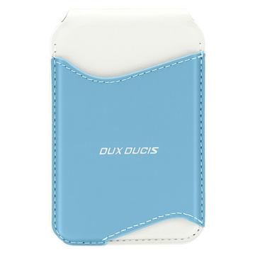 Dux Ducis Arch magnetisk MagSafe-kortholder med RFID - hvid / blå