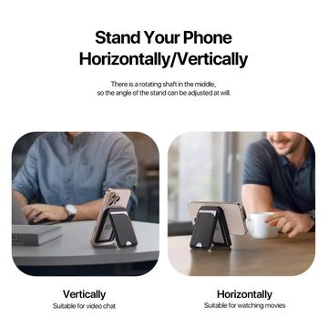 Dux Ducis Neva magnetisk kortholder med justerbart stativ - sort