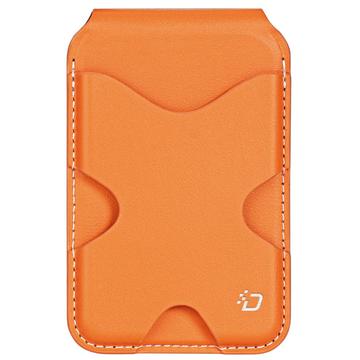 Dux Ducis Papo RFID-blokerende magnetisk kortholder og stativ - MagSafe-kompatibel - orange