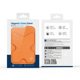 Dux Ducis Papo RFID-blokerende magnetisk kortholder og stativ - MagSafe-kompatibel - orange