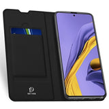 Dux Ducis Skin Pro Samsung Galaxy A51 Flip Cover med Kortholder - Sort