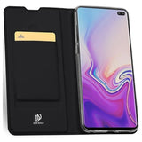 Dux Ducis Skin Pro Samsung Galaxy S10+ Flip Cover - Sort