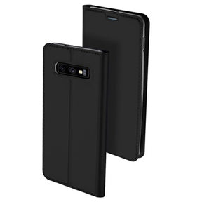 Dux Ducis Skin Pro Samsung Galaxy S10e Flip Cover - Sort