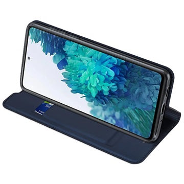 Dux Ducis Skin Pro Samsung Galaxy S20 FE Flip Cover - Blå