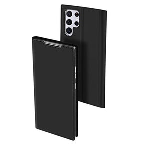 Dux Ducis Skin Pro Samsung Galaxy S22 Ultra 5G Flip Cover - Sort