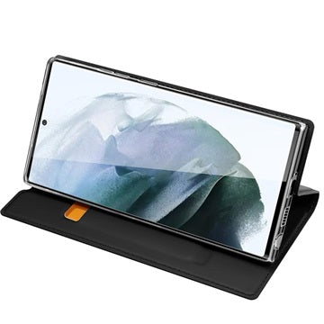 Dux Ducis Skin Pro Samsung Galaxy S22 Ultra 5G Flip Cover - Sort