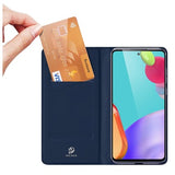 Dux Ducis Skin Pro Samsung Galaxy A52 5G, Galaxy A52s Flip Cover - Blå