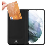 Dux Ducis Skin Pro Samsung Galaxy S21 FE 5G Flip Cover - Sort