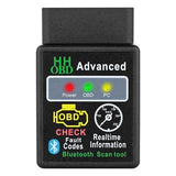 ELM327 V2.1 Bluetooth OBD2 Bildiagnostik Værktøj - Sort