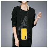 Saii Eco Line Samsung Galaxy S21 5G Cover med Strap - Gul