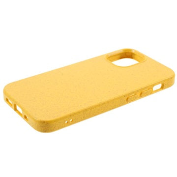 Saii Eco Line iPhone 12/12 Pro Biologisk Nedbrydeligt Cover - Gul