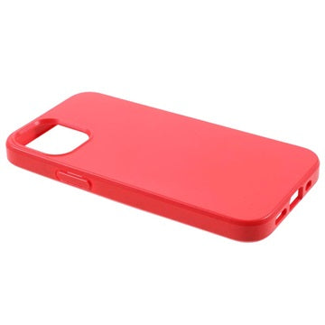 Saii Eco Line iPhone 12 Mini Biologisk Nedbrydeligt Cover - Rød