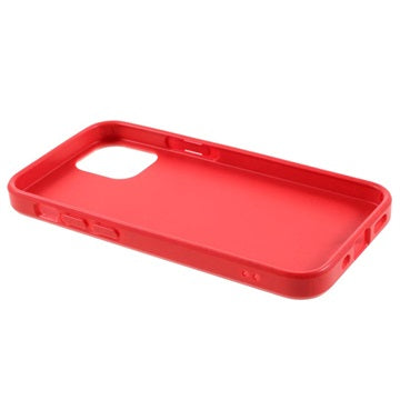 Saii Eco Line iPhone 12 Mini Biologisk Nedbrydeligt Cover - Rød