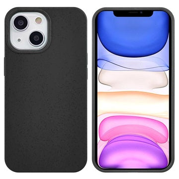 Saii Eco Line iPhone 13 Mini Biologisk Nedbrydeligt Cover - Sort