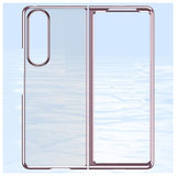 Electroplated Frame Samsung Galaxy Z Fold3 5G Cover - Rødguld