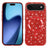 iPhone Air Galvaniseret glitter cover - MagSafe-kompatibel - rød