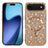 iPhone Air Galvaniseret glitter cover - MagSafe-kompatibel - rosaguld