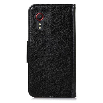 Samsung Galaxy Xcover 5 Elegant Series Pung med Stativfunktion - Sort
