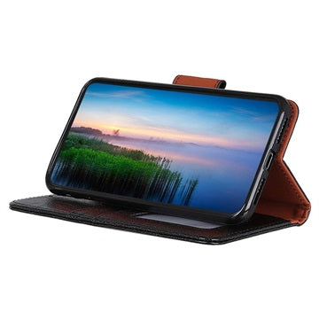 Samsung Galaxy Xcover 5 Elegant Series Pung med Stativfunktion - Sort