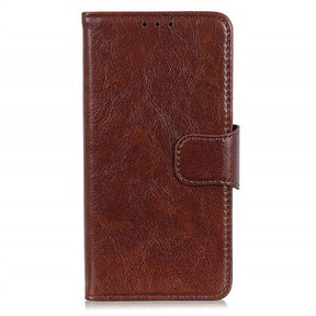 Samsung Galaxy Xcover 5 Elegant Series Pung med Stativfunktion - Brun