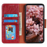 Samsung Galaxy Xcover 5 Elegant Series Pung med Stativfunktion - Rød