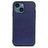Elegant iPhone 14 Pro Max Läder Skal - Blå