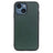 Elegant iPhone 14 Pro Max Läder Skal - Grøn