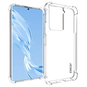 HTC U23/U23 Pro Enkay Stødsikkert TPU Cover - Klar
