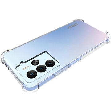 HTC U23/U23 Pro Enkay Stødsikkert TPU Cover - Klar