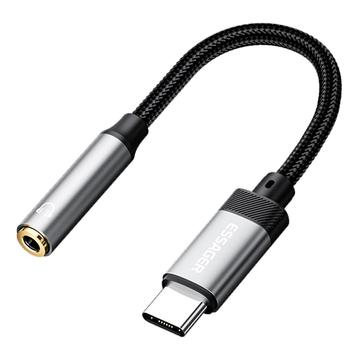 Essager Type-C til 3.5mm lydadapter - 12cm