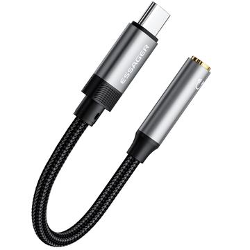 Essager Type-C til 3.5mm lydadapter - 12cm