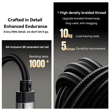 Essager Type-C til 3.5mm lydadapter - 12cm
