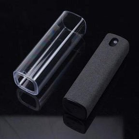 FA-007 Bærbar skærmrenser Touchscreen Mist Spray Rengøringsværktøj til mobiltelefon, tablet, bærbar computer (uden væske) - Sort