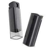 FA-007 Bærbar skærmrenser Touchscreen Mist Spray Rengøringsværktøj til mobiltelefon, tablet, bærbar computer (uden væske) - Sort