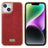 Fierre Shann Galvaniseret iPhone 14 Plus Belagt Cover - Slangeskind - Rød