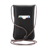 Moderigtigt Universal Taske / pouch med Rem - 16.5x9.5cm - sort