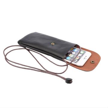 Moderigtigt Universal Taske / pouch med Rem - 16.5x9.5cm - sort