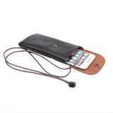 Moderigtigt Universal Taske / pouch med Rem - 16.5x9.5cm - sort