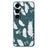 Samsung Galaxy S25 FE TPU-cover med fjermønster - grøn