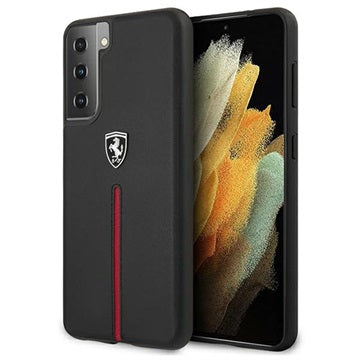 Ferrari Off Track Samsung Galaxy S21 5G Hybrid Cover - Sort