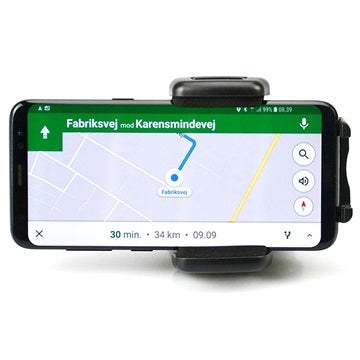 Fix2Car Universal Bilholder med Kugleled - 35-83 mm - Sort