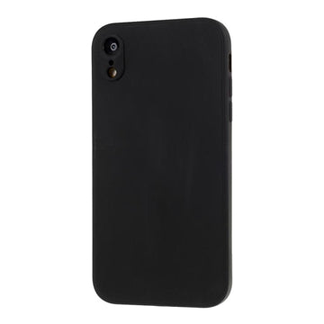 iPhone XR Silikone Cover - Fleksibelt Og Mat - Sort
