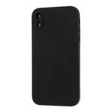 iPhone XR Silikone Cover - Fleksibelt Og Mat - Sort
