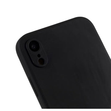 iPhone XR Silikone Cover - Fleksibelt Og Mat - Sort